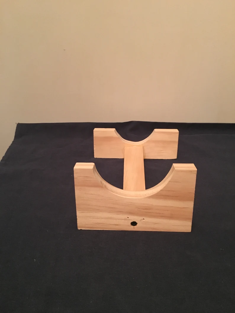 wooden cup holder