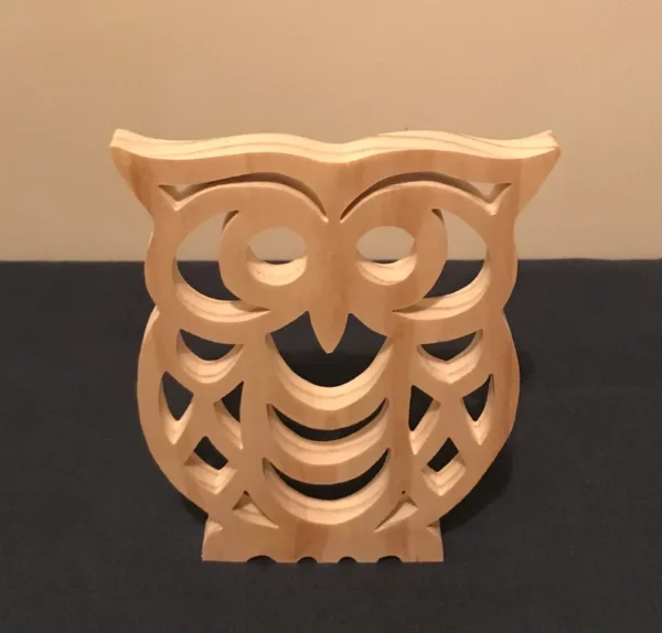 wooden owl