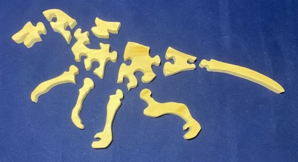 Wooden Raptor puzzle